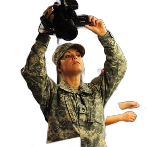 staff, hat, weapon, jacket transparent PNG cut-out
