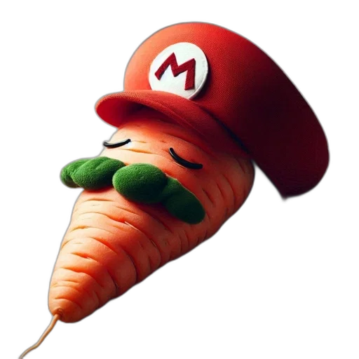 hat, food, weapon, creature, 3d render, concept art, photorealistic, pixel art transparent PNG cut-out