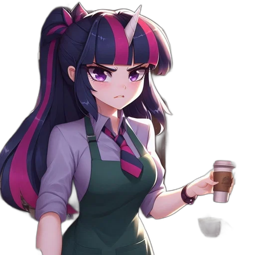 staff, food, weapon, creature, anime, pixel art, vaporwave, concept art transparent PNG cut-out