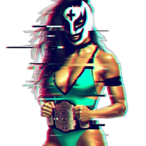 mask, robot, weapon, creature, cyberpunk, vaporwave, comic book art, pixel art transparent PNG cut-out