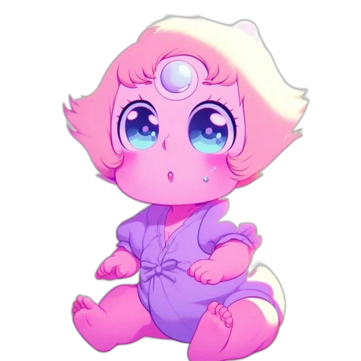 creature, staff, pixel art, concept art, vaporwave, anime, pastel, neon transparent PNG cut-out