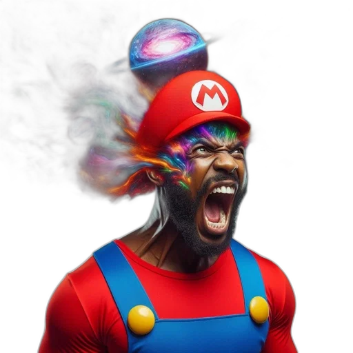 mask, hat, creature, face, concept art, fantasy art, comic book art, 3d render transparent PNG cut-out