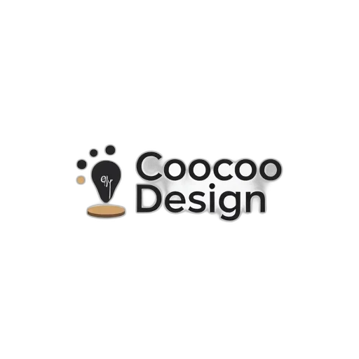 3d render, second, image, shows, stylized, logo, coocoo, design transparent PNG cut-out