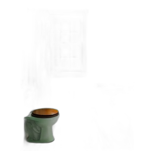 furniture, bottle, hat, robot, 3d render, photorealistic, concept art, fog transparent PNG cut-out