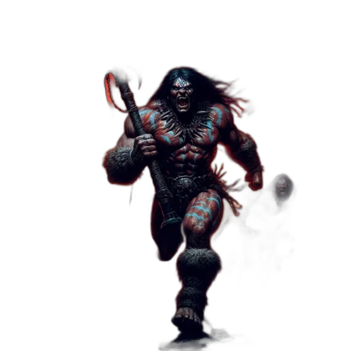 creature, weapon, staff, concept art, fantasy art, comic book art, pixel art, dark transparent PNG cut-out