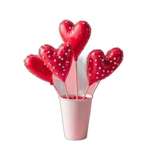 food, 3d render, these, valentines transparent PNG cut-out
