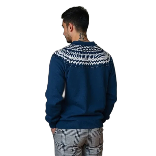 jacket, 3d render, photorealistic, blue, man, tattoo, his, arm transparent PNG cut-out