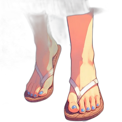 shoes, dress, creature, weapon, watercolor, vaporwave, 3d render, concept art transparent PNG cut-out