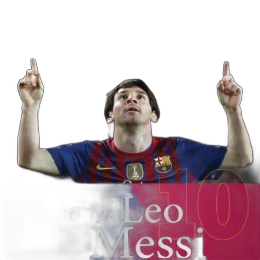 photorealistic, cover, flea, amazing, story, leo, messi, features transparent PNG cut-out