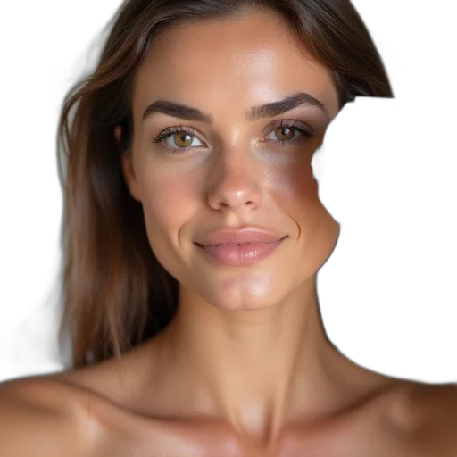 face, mask, crown, hair transparent PNG cut-out