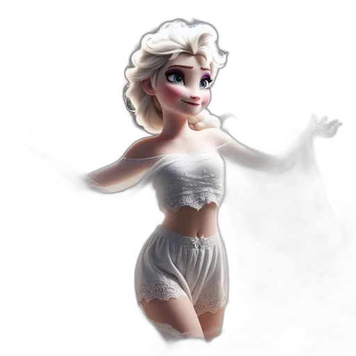dress, creature, mask, concept art, fantasy art, 3d render, cartoon, ethereal transparent PNG cut-out