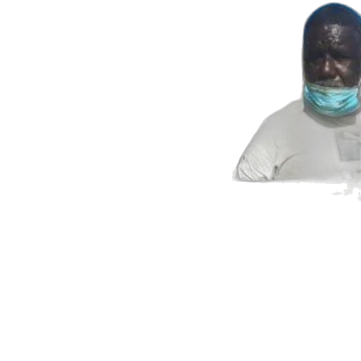 mask, robot, face, staff, 3d render, concept art, vaporwave, outer space transparent PNG cut-out