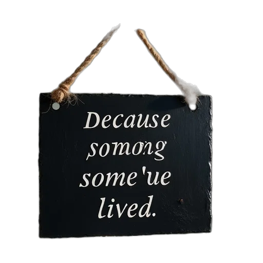 jewelry, black, hanging, slate transparent PNG cut-out