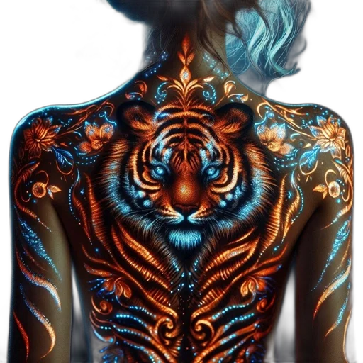animal, creature, dress, mask, fantasy art, cyberpunk, concept art, photorealistic transparent PNG cut-out