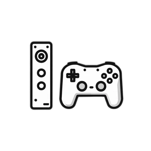 weapon, pixel art, 3d render, concept art, photorealistic, monochrome, stylized, black transparent PNG cut-out