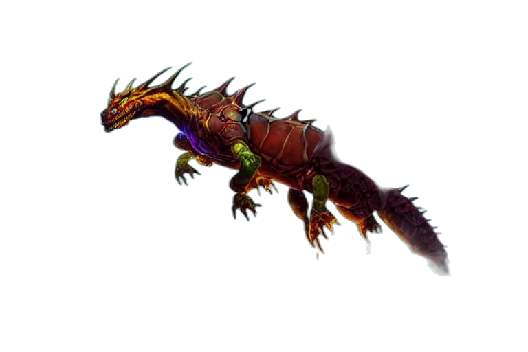 dragon, creature, animal, staff, concept art, fantasy art, pixel art, 3d render transparent PNG cut-out