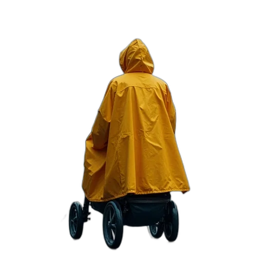 umbrella, jacket, dress, staff, concept art, 3d render, photorealistic, rain transparent PNG cut-out