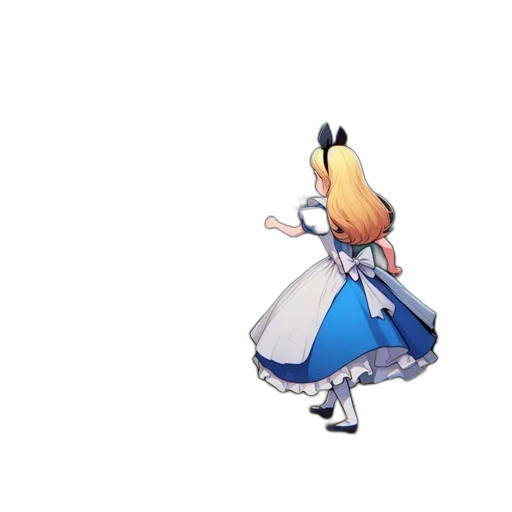 dress, staff, weapon, crown, pixel art, concept art, 3d render, anime transparent PNG cut-out