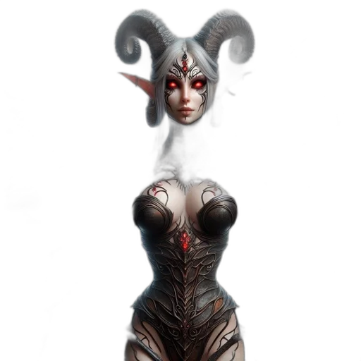 dress, mask, creature, fantasy art, concept art, comic book art, pixel art, dark transparent PNG cut-out