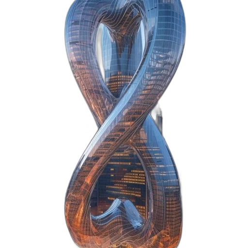 shoes, jewelry, sword, hair, 3d render, glass, skyscraper, twisted transparent PNG cut-out