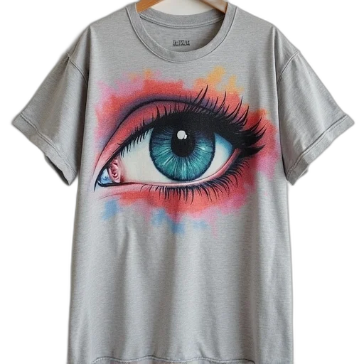 watercolor, vaporwave, neon, colorful, pastel, monochrome, print, tee transparent PNG cut-out