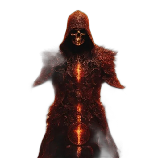 mask, staff, jacket, face, concept art, fantasy art, pixel art, 3d render transparent PNG cut-out