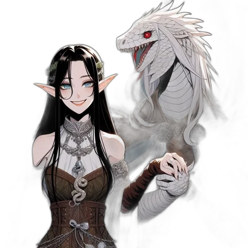 dragon, creature, staff, mask, fantasy art, concept art, pixel art, comic book art transparent PNG cut-out