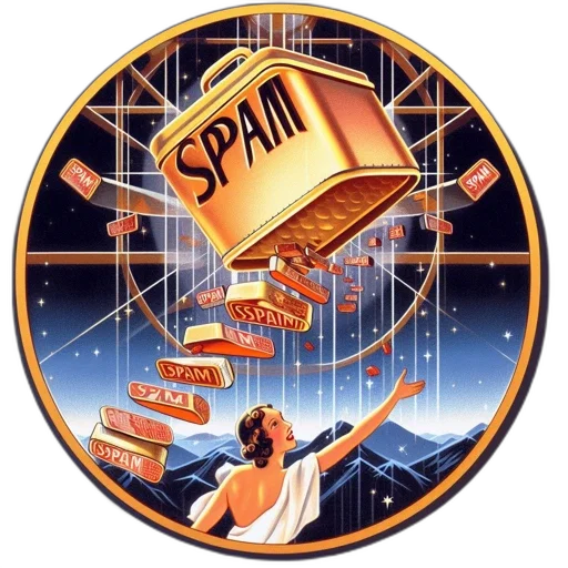 gold-labeled, spam, container, floats, above, woman, white, dress transparent PNG cut-out