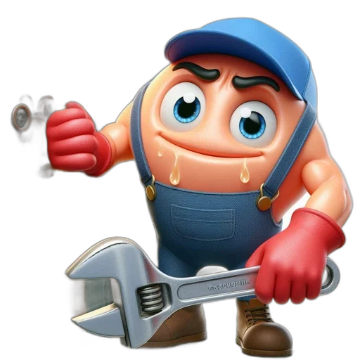staff, robot, weapon, animal, 3d render, concept art, photorealistic, cartoon transparent PNG cut-out