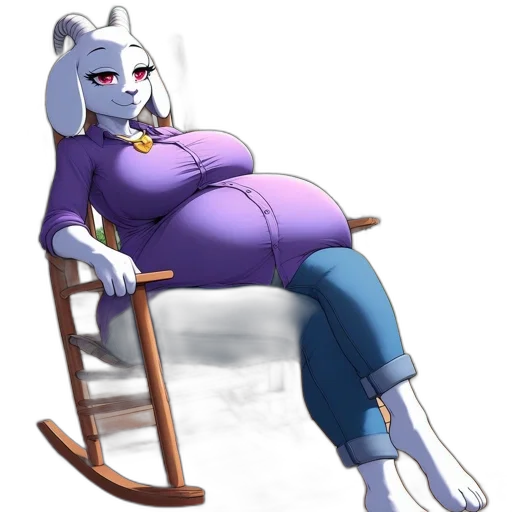 robot, furniture, staff, dress, concept art, watercolor, 3d render, cartoon transparent PNG cut-out