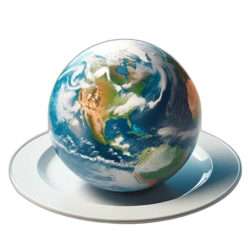 hat, staff, 3d render, outer space, artistic, rendering, earth, shown transparent PNG cut-out