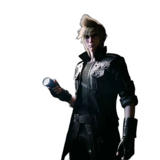 jacket, staff, weapon, bottle, concept art, 3d render, cyberpunk, pixel art transparent PNG cut-out