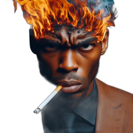 face, jacket, staff, mask transparent PNG cut-out