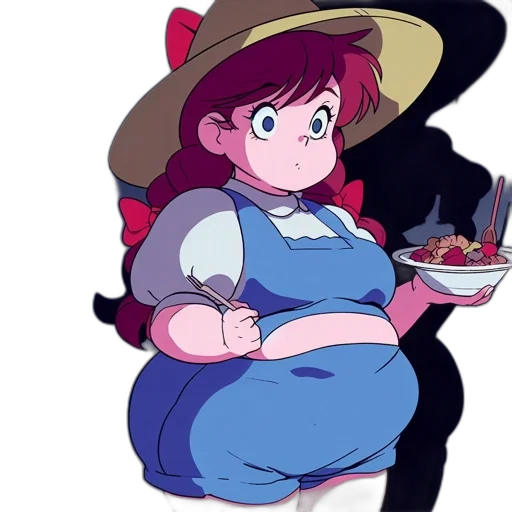 food, dress, staff, hat, concept art, cartoon, anime, watercolor transparent PNG cut-out