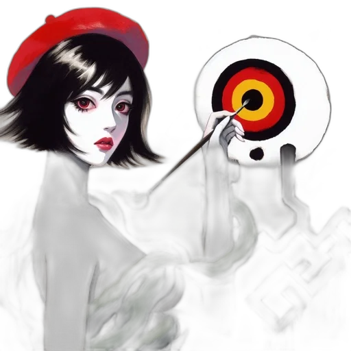 staff, hat, weapon, robot, concept art, fantasy art, comic book art, photorealistic transparent PNG cut-out