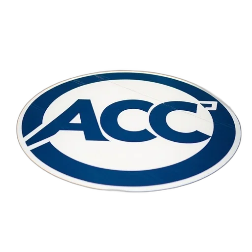 close-up, view, basketball, court, prominent, acc, logo, center transparent PNG cut-out