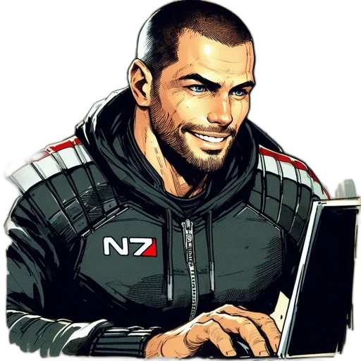 jacket, cartoon, comic book art, pixel art, concept art, bearded, man, black transparent PNG cut-out