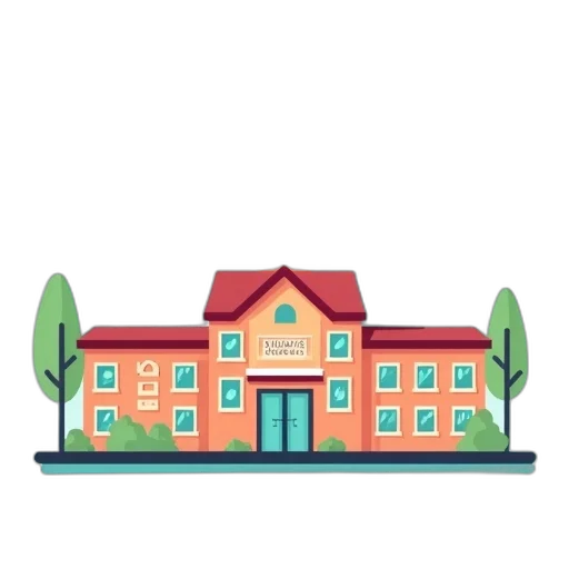 building, 3d render, concept art, pixel art transparent PNG cut-out