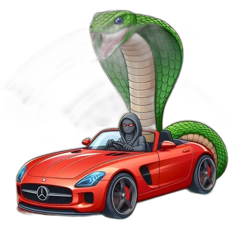 car, animal, dragon, creature, 3d render, photorealistic, concept art, fantasy art transparent PNG cut-out