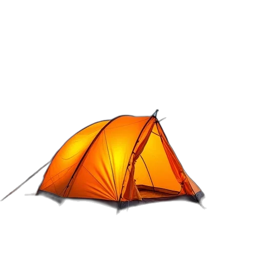 umbrella, staff, jacket, weapon, 3d render, photorealistic, concept art, tent transparent PNG cut-out