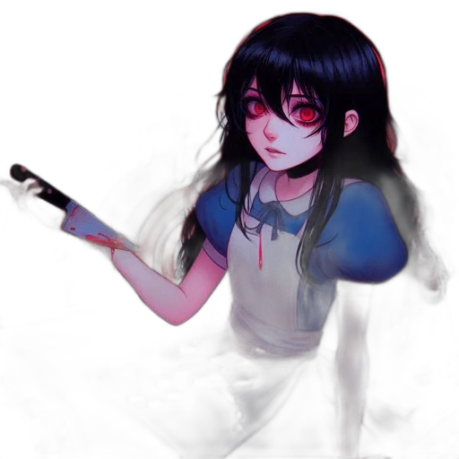 staff, weapon, creature, face, concept art, anime, pixel art, watercolor transparent PNG cut-out