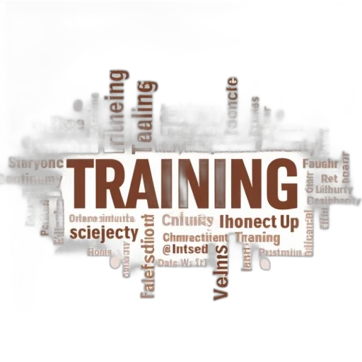 online, training, word, cloud transparent PNG cut-out