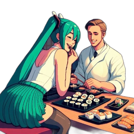 food, jewelry, anime, pixel art, concept art, cartoon, fire, underwater transparent PNG cut-out