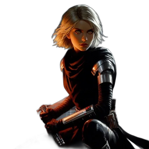 sword, staff, weapon, comic book art, concept art, fantasy art, pixel art, dark transparent PNG cut-out