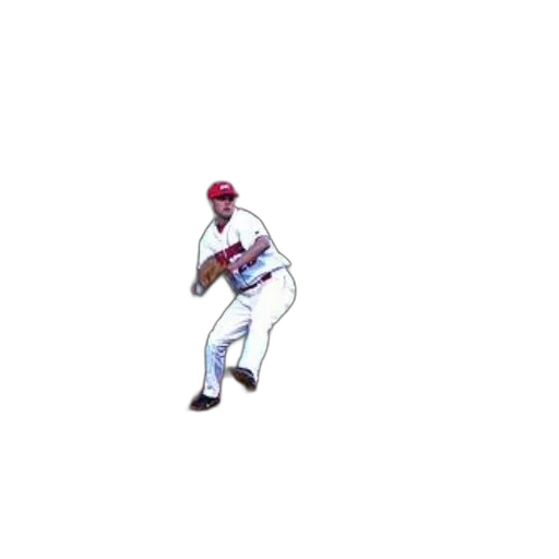 pixel art, concept art, baseball, player transparent PNG cut-out