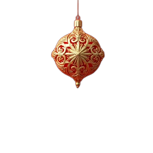 jewelry, staff, 3d render, photorealistic, red, golden, ornament, intricate transparent PNG cut-out