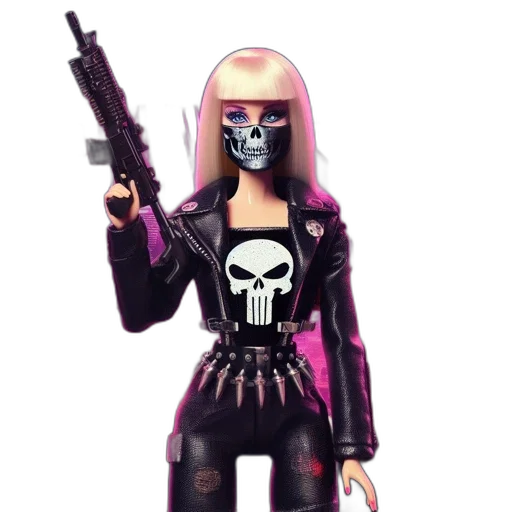 weapon, concept art, 3d render, pixel art, comic book art, illustration, presents, femme transparent PNG cut-out