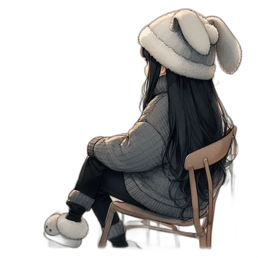 hat, dress, jacket, shoes, concept art, watercolor, pixel art, fantasy art transparent PNG cut-out