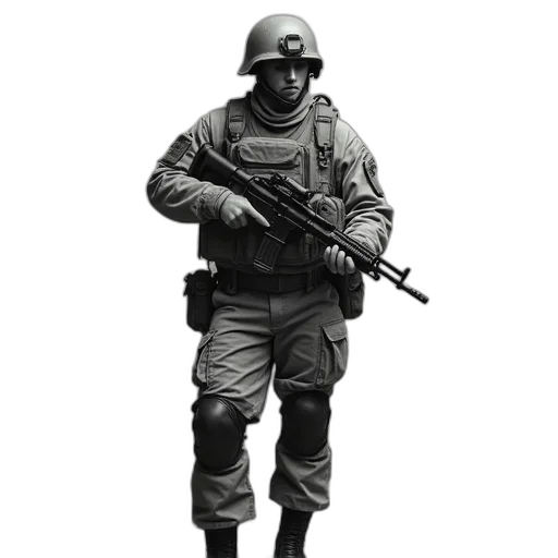 staff, weapon, jacket, mask transparent PNG cut-out