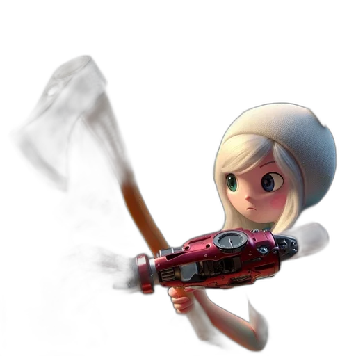 weapon, staff, robot, sword, concept art, 3d render, fantasy art, anime transparent PNG cut-out